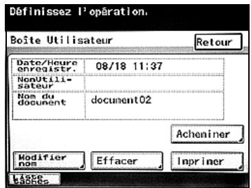 KONICA MINOLTA BIZHUB 250 PH2 5 BOX - Pour renommer le document - 4