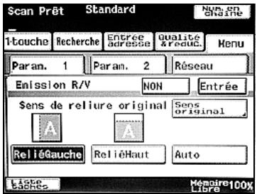 KONICA MINOLTA BIZHUB 250 PH2 5 BOX - Spécifier le paramètre Emiss. R/V - 2