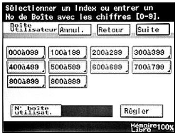 KONICA MINOLTA BIZHUB 250 PH2 5 BOX - Pour programmer un bouton de numérotation 1-Touche - 8