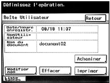 KONICA MINOLTA BIZHUB 250 PH2 5 BOX - Supprimer le document spécifique - 3