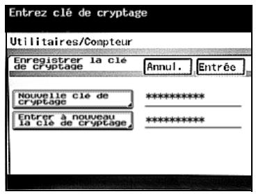 KONICA MINOLTA BIZHUB 250 PH2 5 BOX - Spécifier la clé de cryptage - 6