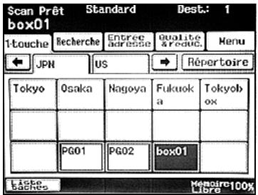 KONICA MINOLTA BIZHUB 250 PH2 5 BOX - Pour enregistrer les données numériées à l'aide d'un bouton 1-Touche - 2