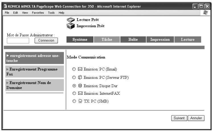 KONICA MINOLTA BIZHUB 250 PH2 5 BOX - Modifier le contenu de l'enregistrement une-touche - 2