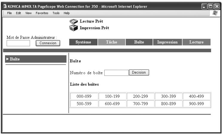 KONICA MINOLTA BIZHUB 250 PH2 5 BOX - Renommer les boites utilisateur - 1
