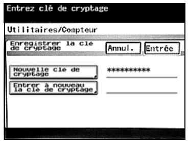 KONICA MINOLTA BIZHUB 250 PH2 5 BOX - Spécifier la clé de cryptage - 5