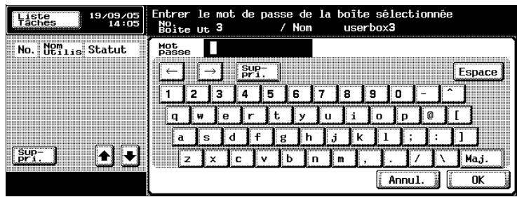 KONICA MINOLTA BIZHUB 420 BOX - Afficher l'écran mode boîte - 3