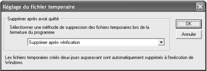 KONICA MINOLTA BIZHUB 420 BOX - Pour spécifier les paramètres des fichiers temporaires - 2