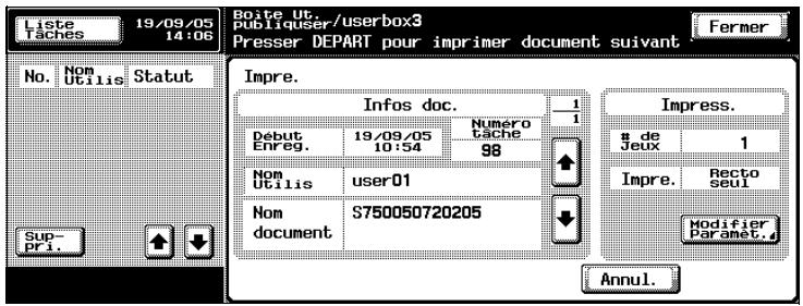 KONICA MINOLTA BIZHUB 420 BOX - Pour imprimer un document - 2