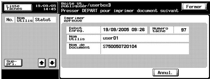 KONICA MINOLTA BIZHUB 420 BOX - Pour imprimer une épreuve - 2