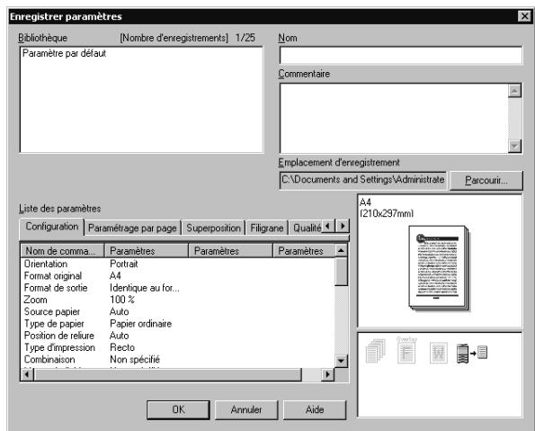 KONICA MINOLTA BIZHUB C250P - Tapez le nom de fichier dans la case de texte "nom". - 1