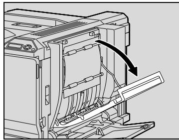 KONICA MINOLTA BIZHUB C250P - Dégagement d'un serrage papier dans l'unité recto-verse automatique - 1