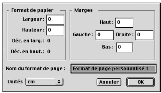 KONICA MINOLTA BIZHUB C250P - Formats de page personnalisés - 1