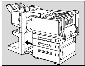 KONICA MINOLTA BIZHUB C250P - Pour retirer un serrage d'agrafes dans l'unité de finition fs-603 - 1