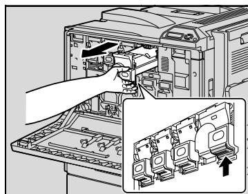 KONICA MINOLTA BIZHUB C250P - Pour remplacer la cartouche de toner - 3