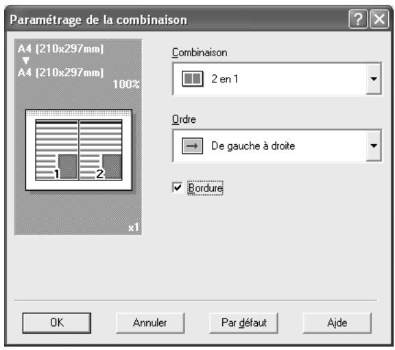 KONICA MINOLTA BIZHUB C250P - Imprimer plusieurs pages sur une seule page (n en 1) - 1
