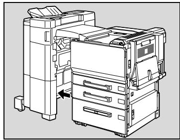 KONICA MINOLTA BIZHUB C250P - Dégagement d'un serrage papier dans l'unité de finition fs-501 - 1