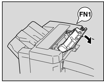 KONICA MINOLTA BIZHUB C250P - Dégagement d'un serrage papier dans l'unité de finition fs-501 - 7
