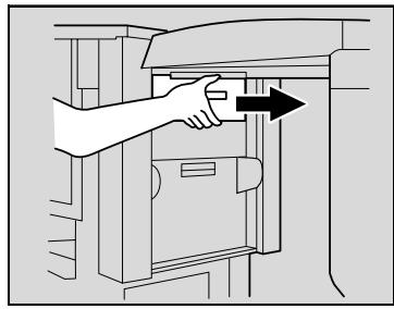 KONICA MINOLTA BIZHUB C250P - Pour vider le réceptacle des déchets de perforation de l'unité de finition fs-603 - 2