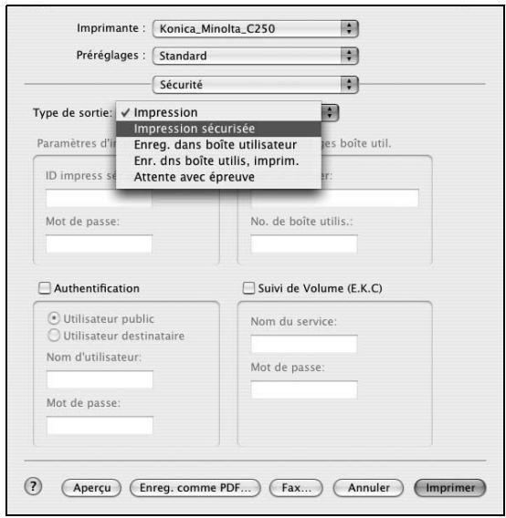 KONICA MINOLTA BIZHUB C250P - Procédure de configuration - 2