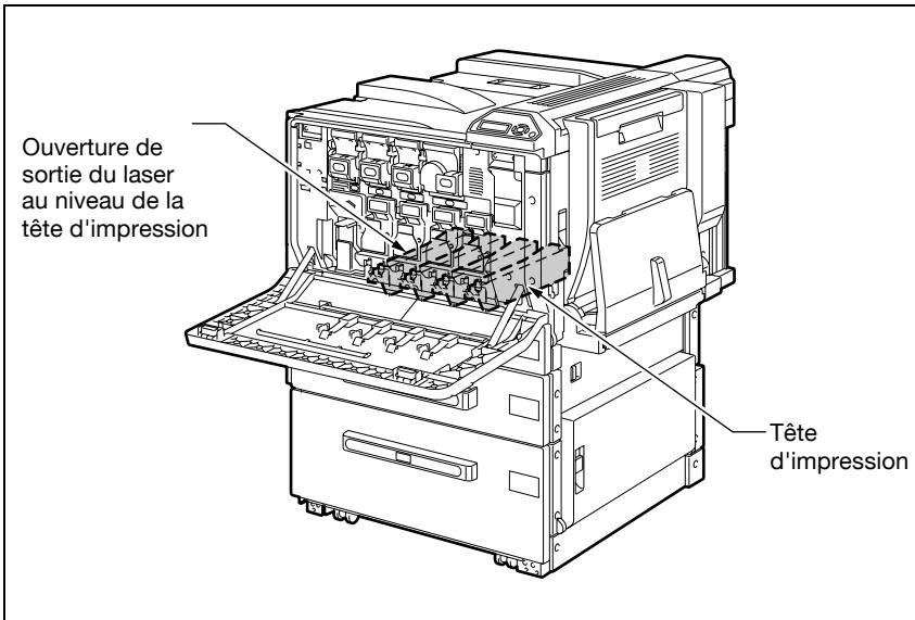 KONICA MINOLTA BIZHUB C250P - Avertissement - 1