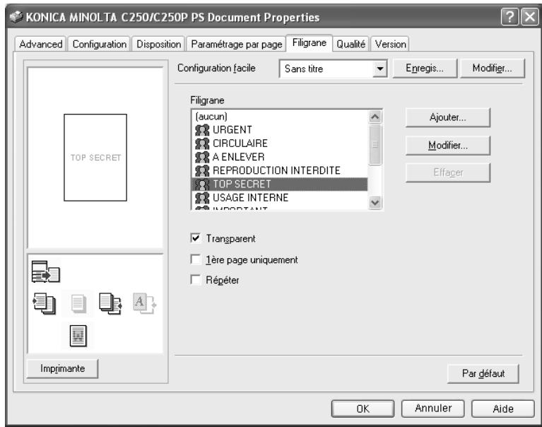KONICA MINOLTA BIZHUB C250P - Imprimer des documents avec page de couverture et de dos - 1