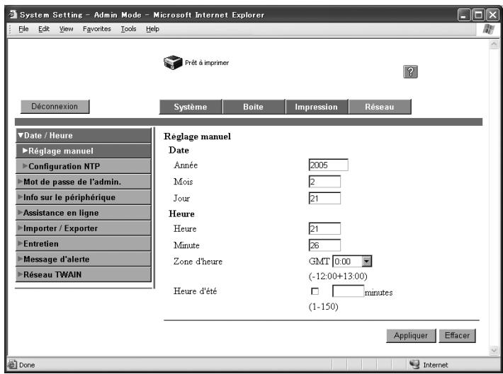 KONICA MINOLTA BIZHUB C250P - Se connecter en mode administrateur - 2