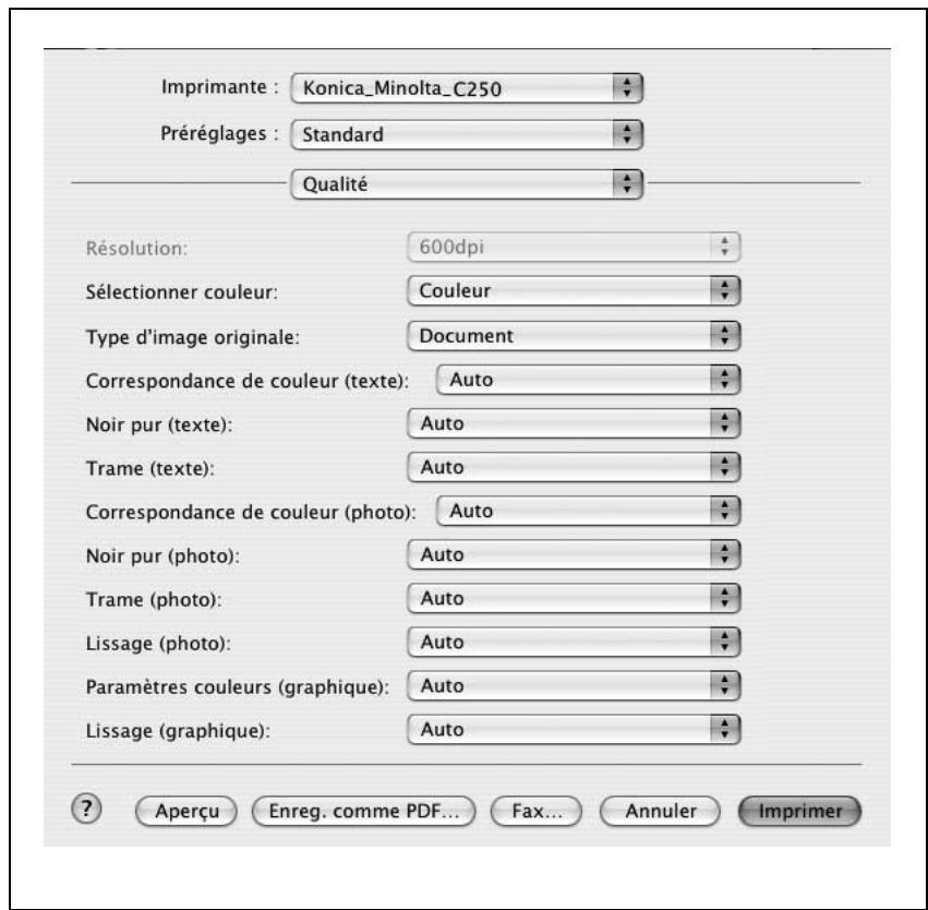 KONICA MINOLTA BIZHUB C250P - Qualité - 1