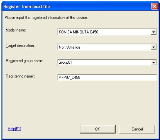 KONICA MINOLTA BIZHUB C30P - Select New, and click OK. - 1