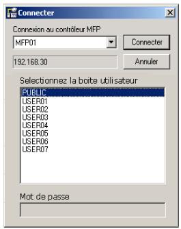 KONICA MINOLTA C350 PC - Procédure de connexion - 2