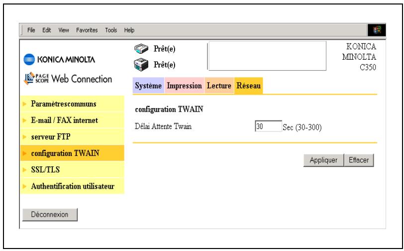 KONICA MINOLTA C350 PC - Utiliser PageScope Web Connection - 1