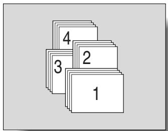 KONICA MINOLTA C350 UTILISATION EXPERTE - Tri croisé (éjection croisée) - 1