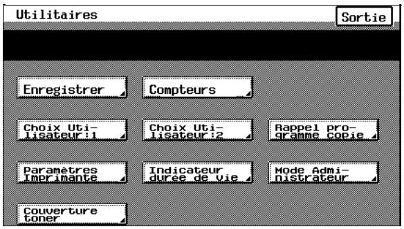 KONICA MINOLTA C350 UTILISATION EXPERTE - Visualisation du niveau d'entretien des composants (fonction "Indicateur durée de vie") - 1