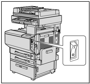 KONICA MINOLTA C350 UTILISATION EXPERTE - Mettre l'appareil hors tension - 1