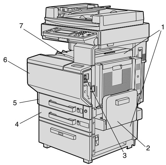 KONICA MINOLTA C350 UTILISATION EXPERTE - Nomenclature et fonctions - 1