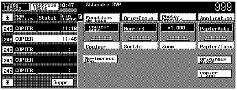KONICA MINOLTA C350 UTILISATION EXPERTE - Vue d'ensemble des tâches - 1