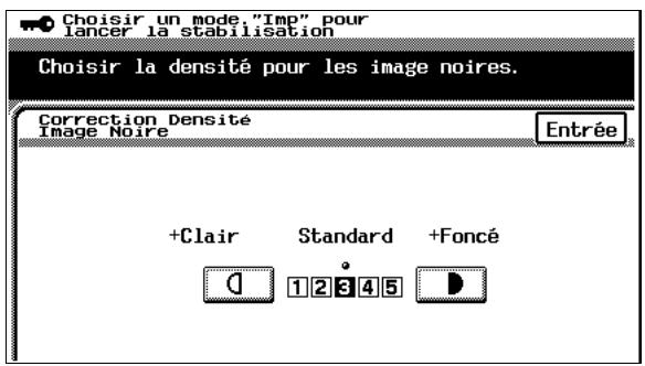 KONICA MINOLTA C350 UTILISATION EXPERTE - Paramétrage de la fonction “Correction Densité Image Noire” - 2