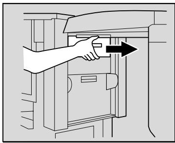 KONICA MINOLTA C350 UTILISATION EXPERTE - Vider le récipient des déchets de perforation - 2