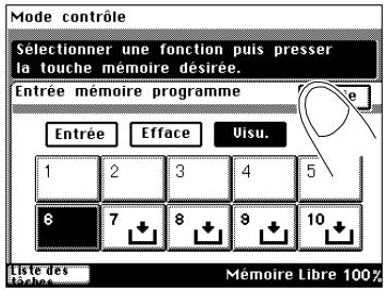 KONICA MINOLTA DI200 UTILISATION EXPERTE - Contrôler les réglages d'un programme de copie - 5