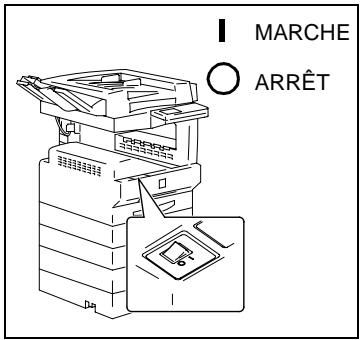 KONICA MINOLTA DI200 UTILISATION EXPERTE - Allumer le photocopieur - 1