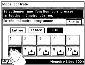 KONICA MINOLTA DI200 UTILISATION EXPERTE - Contrôler les réglages d'un programme de copie - 4