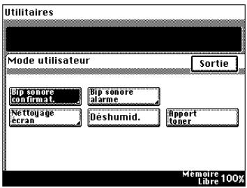 KONICA MINOLTA DI200 UTILISATION EXPERTE - Bip de confirmation - 6