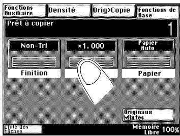 KONICA MINOLTA DI200 UTILISATION EXPERTE - Activer la sélection automatique de format - 1