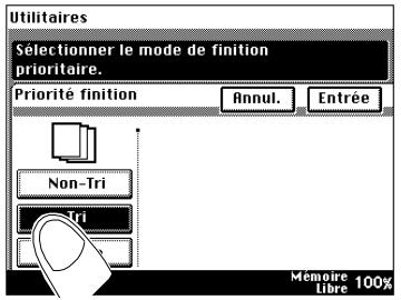 KONICA MINOLTA DI200 UTILISATION EXPERTE - Définir les choix utilisés - 5