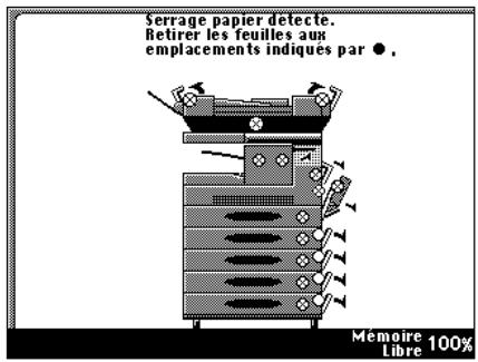 KONICA MINOLTA DI200 UTILISATION EXPERTE - Comment éliminer un serrage de papier - 1