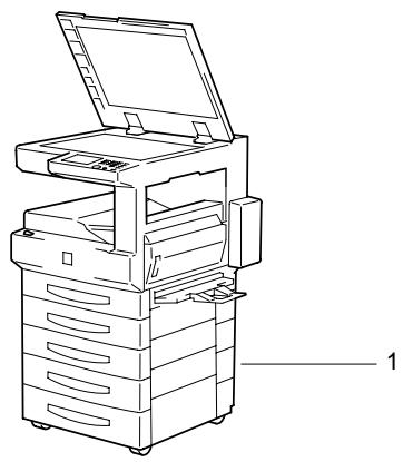KONICA MINOLTA DI200 UTILISATION EXPERTE - Bac d'alimentation papier f-118/pf-119 - 1