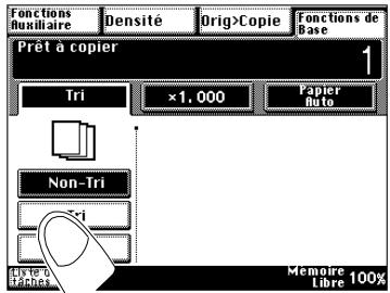 KONICA MINOLTA DI200 UTILISATION EXPERTE - Trier les copies - 2