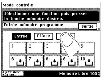 KONICA MINOLTA DI200 UTILISATION EXPERTE - Contrôler les réglages d'un programme de copie - 3