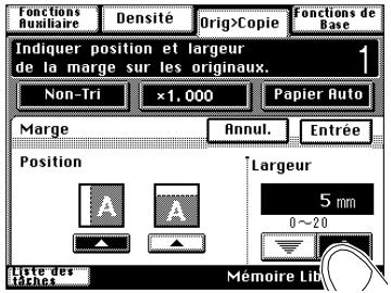 KONICA MINOLTA DI200 UTILISATION EXPERTE - Imprimer des originaux avec marge - 4