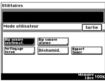 KONICA MINOLTA DI200 UTILISATION EXPERTE - Bip d'alarme - 8