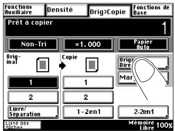 KONICA MINOLTA DI200 UTILISATION EXPERTE - Sélectionnez le mode de copie - 3